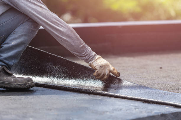Professional Interior Drainage System technician working in New Paris, OH